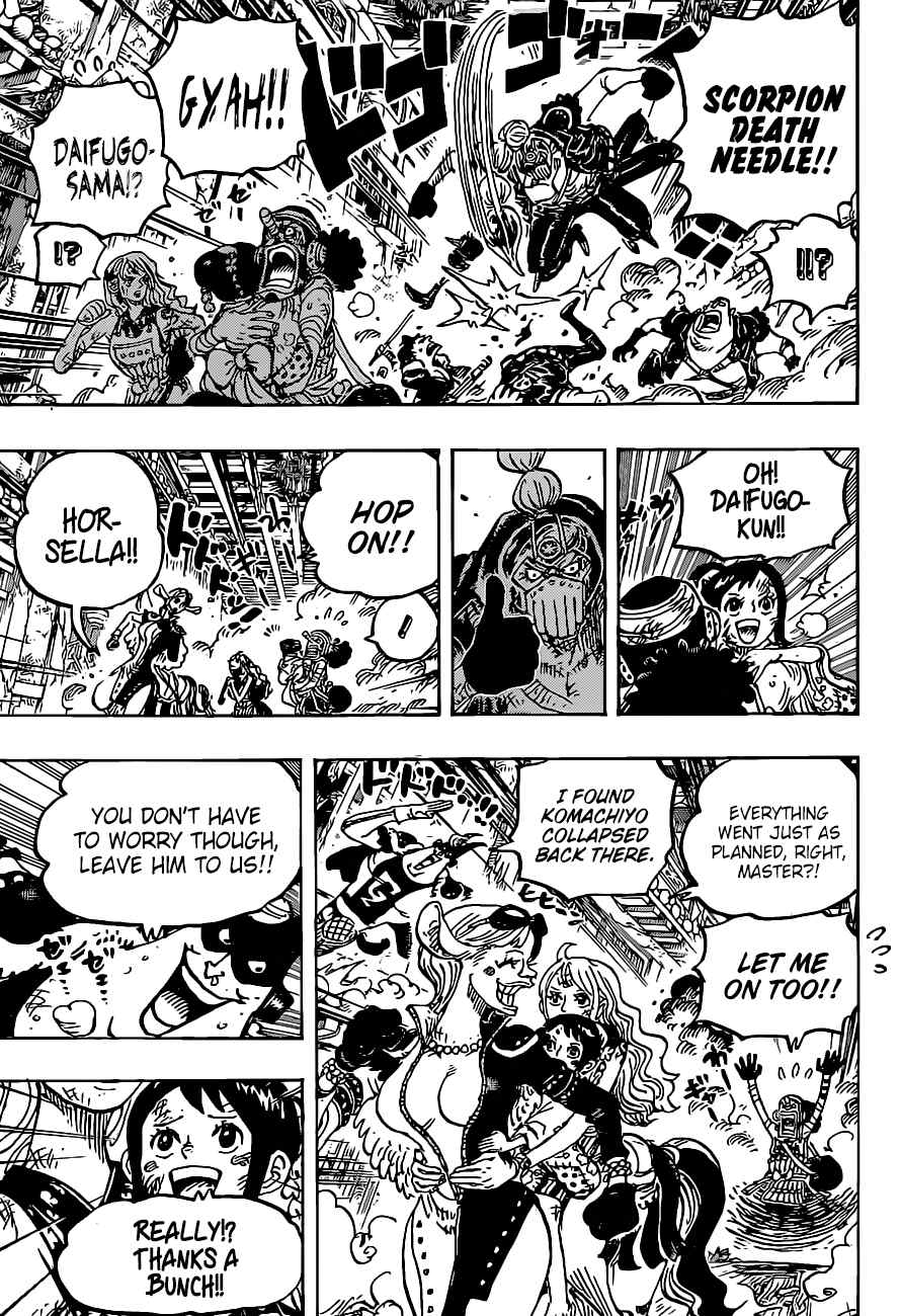 One Piece Chapter 1018 4